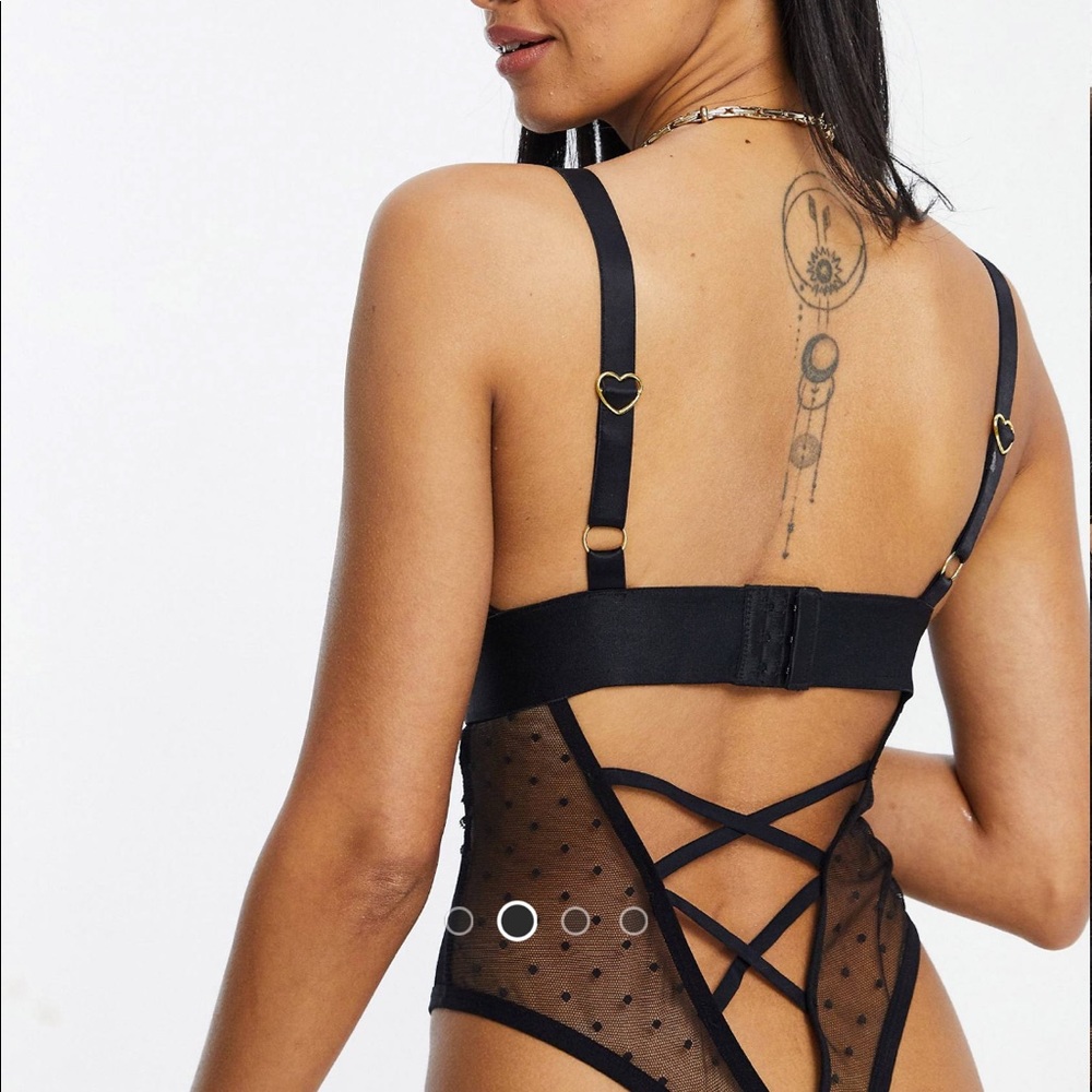 Tutti Rose Fuller Bust Lace Bodysuit - Picture 2 of 2